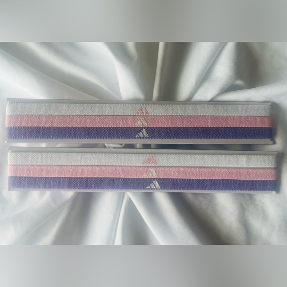 Adidas Elastic Headbands 3 Pcs. - 2 Pack